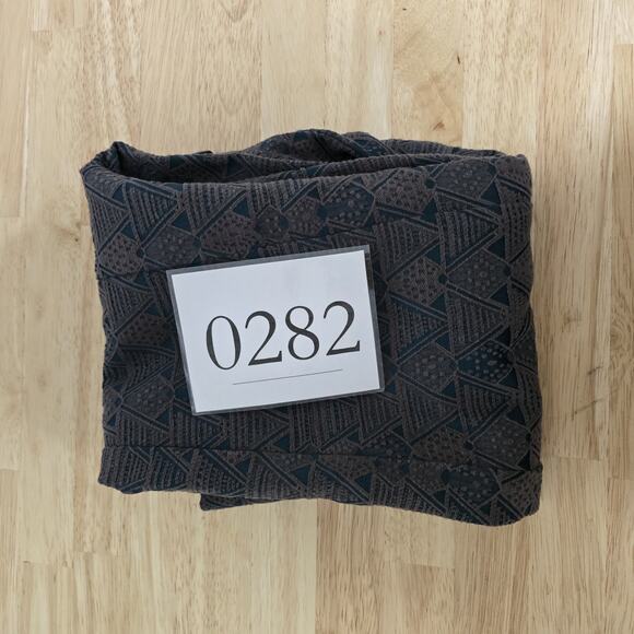 Cartonnier Charlie Ankle Pants Womens 8 Gray Blue Pattern Slim Fit Zipper Hem - Picture 11 of 11